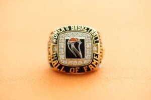 The world's basketball hall of fame ring.