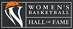 The women's basketball hall of fame logo.