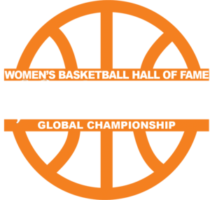 The logo for the women's basketball hall of fame ladies ball global championship.